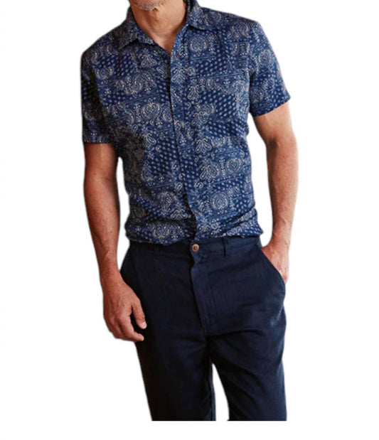 Grayers - Bedford Textured Printed Shirt