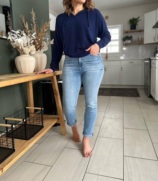 Risen - Cuyama High Rise Cuffed Jeans