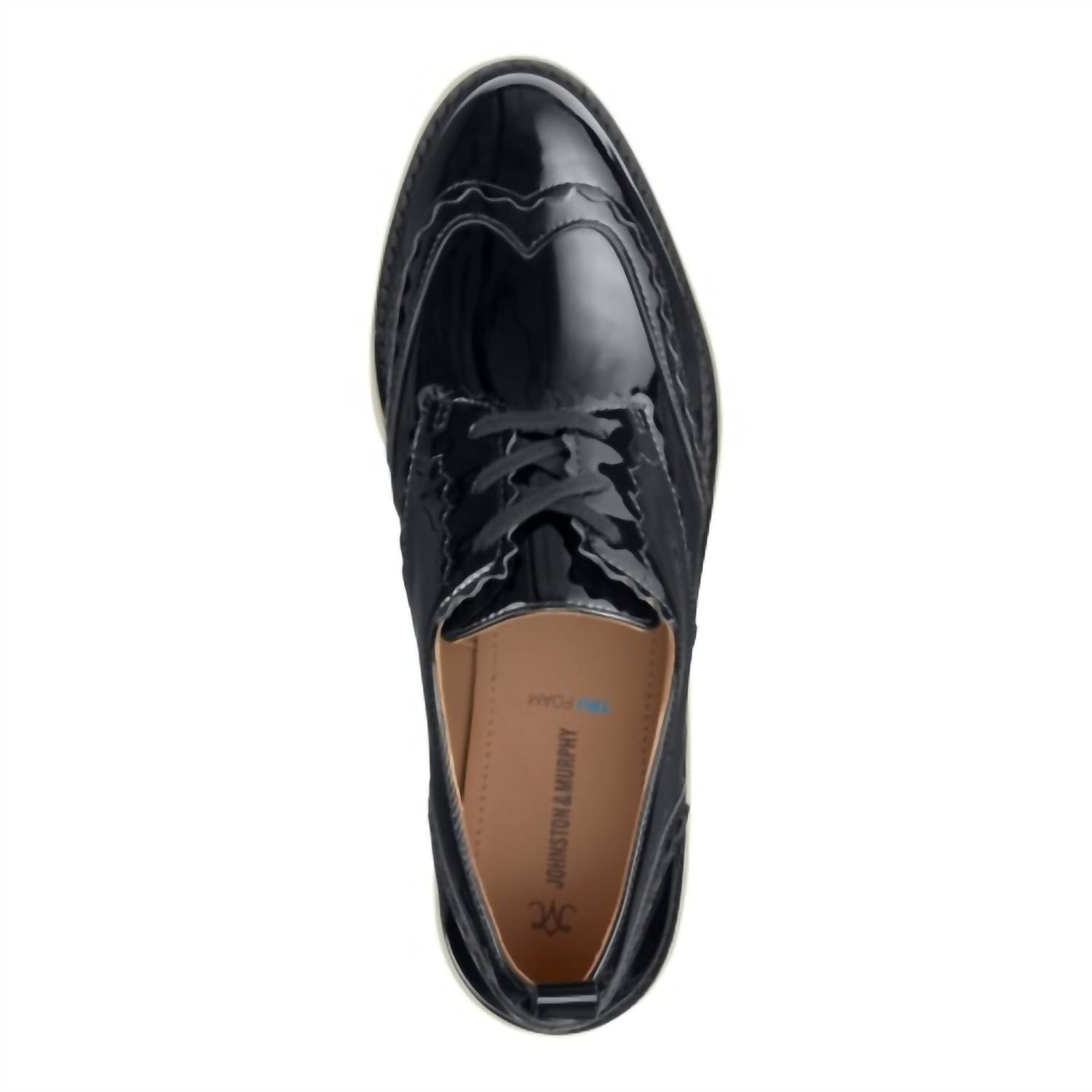 Johnston & Murphy - Women's Mitzi Scalloped Wingtip Shoes