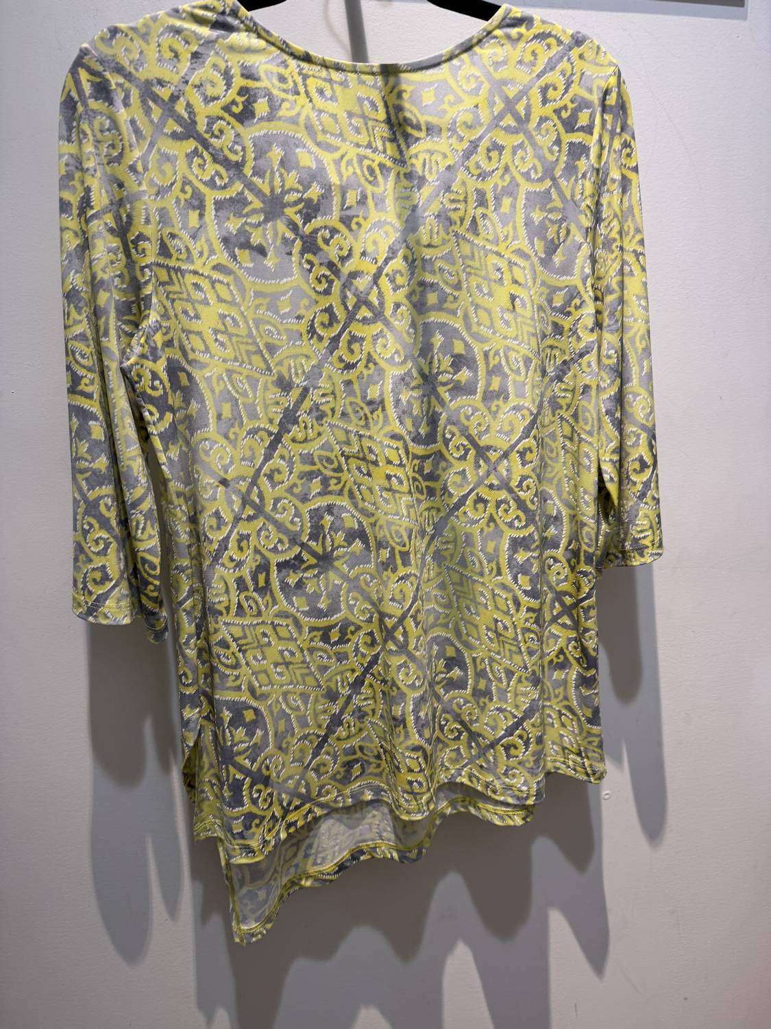 Clara Sunwoo - Mosaic print VNeck soft tunic