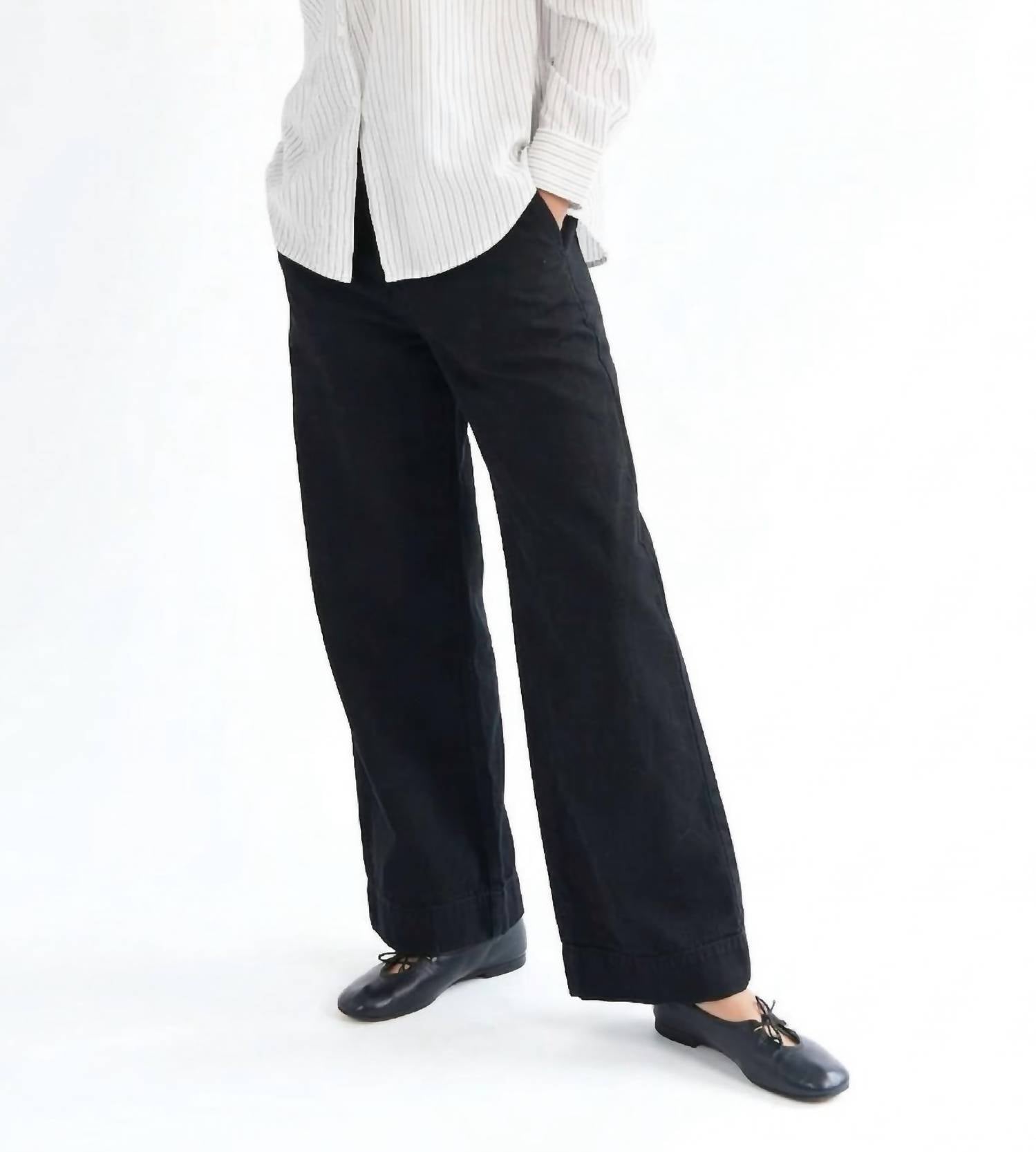 M.Patmos - Lou Flat Front Waist Band Pants