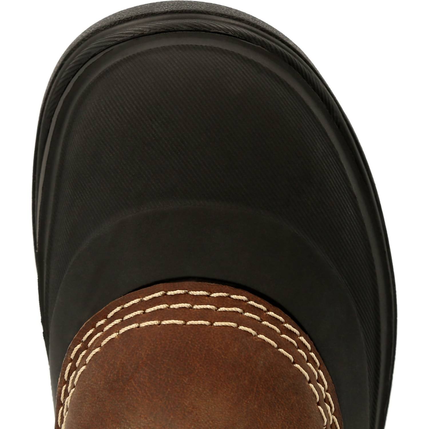 Georgia Boot Little Kid's Muddog & Leather Boots in brown and black - kids' boots - view 7