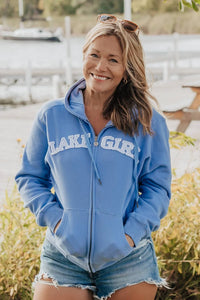 Lakegirl - Full Zip Hoodie