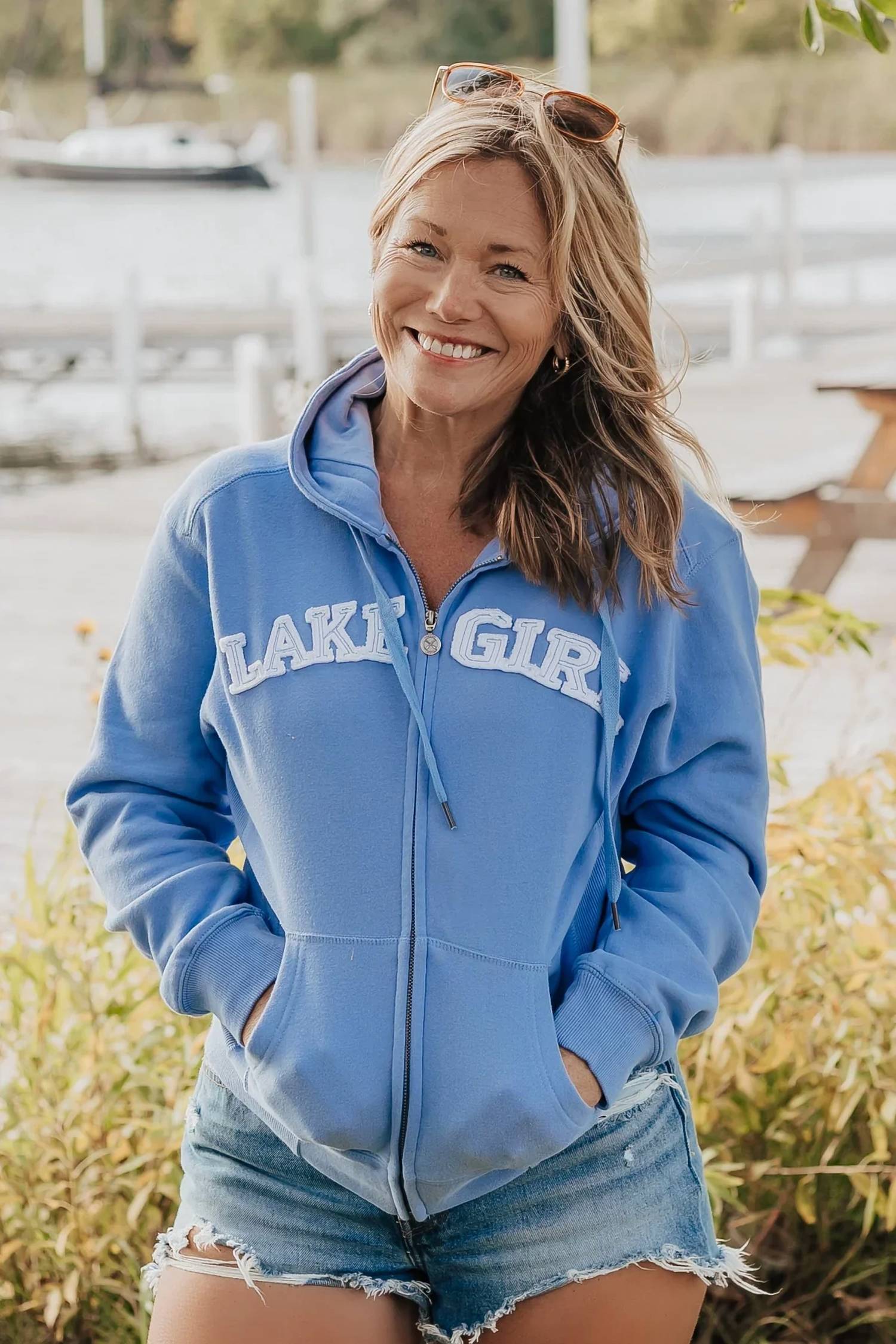 Lakegirl - Full Zip Hoodie