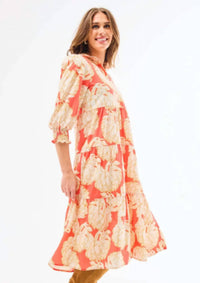 Mary Square - Eleanor Fall Floral Dress