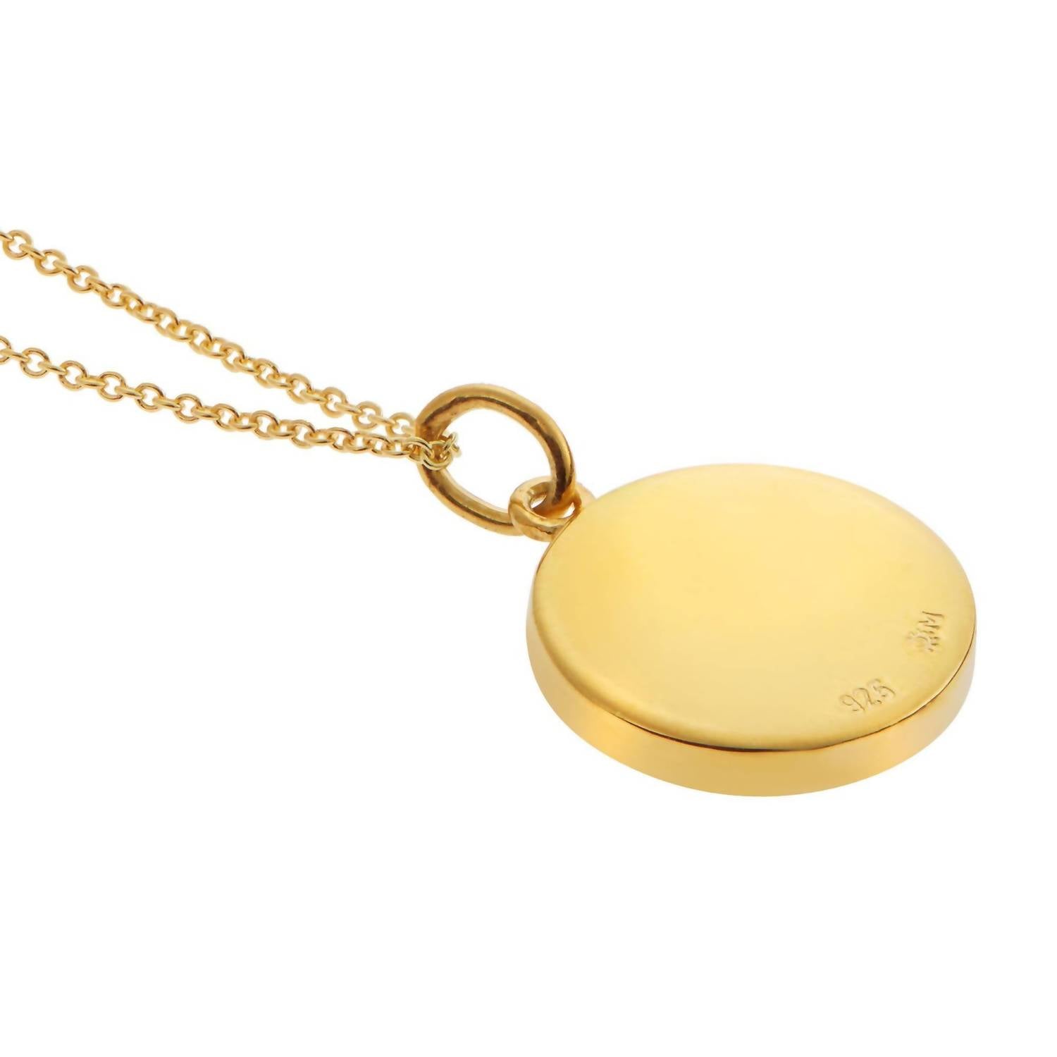 Eye M - Women's Moon Crystal Necklace