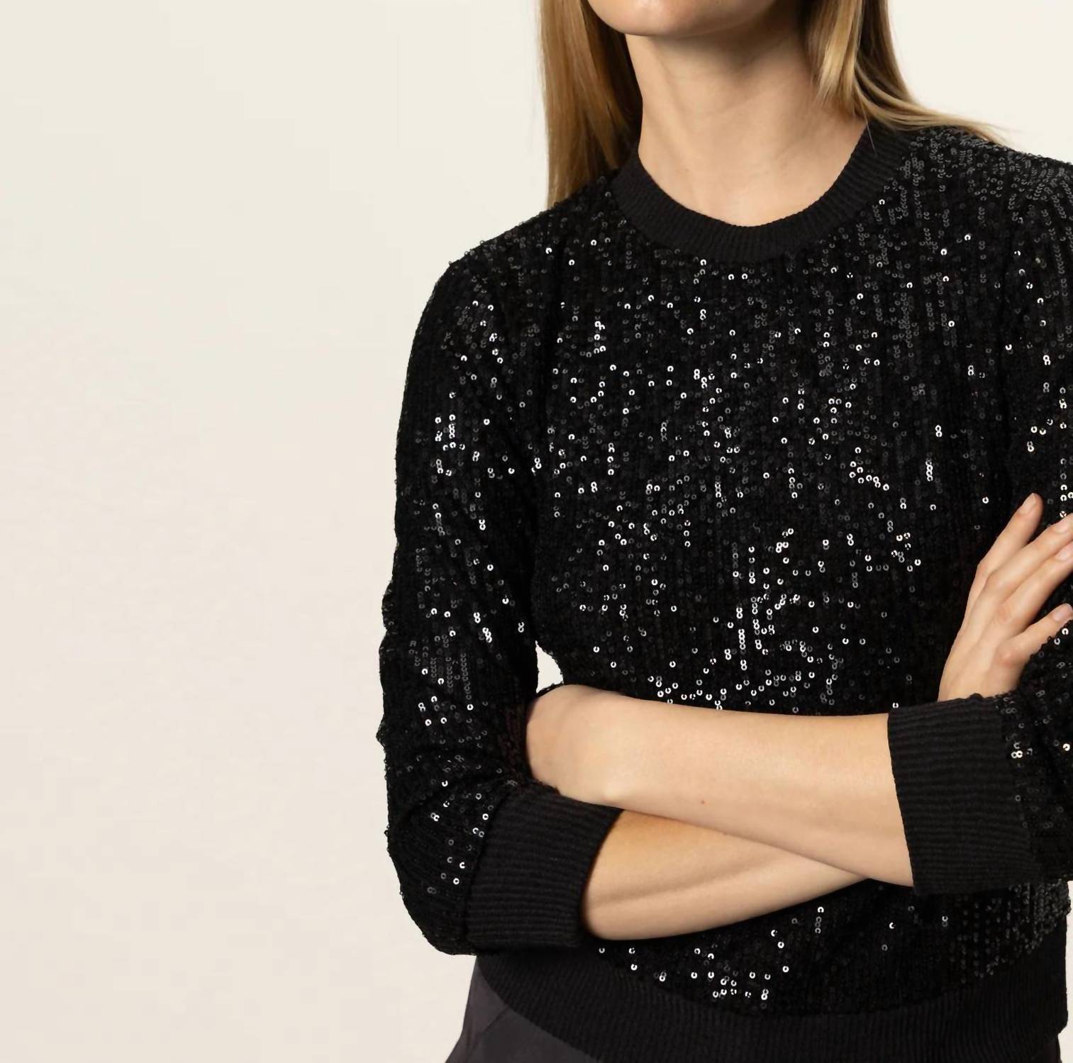 Sanctuary - Relaxed Sparkle Popover Top