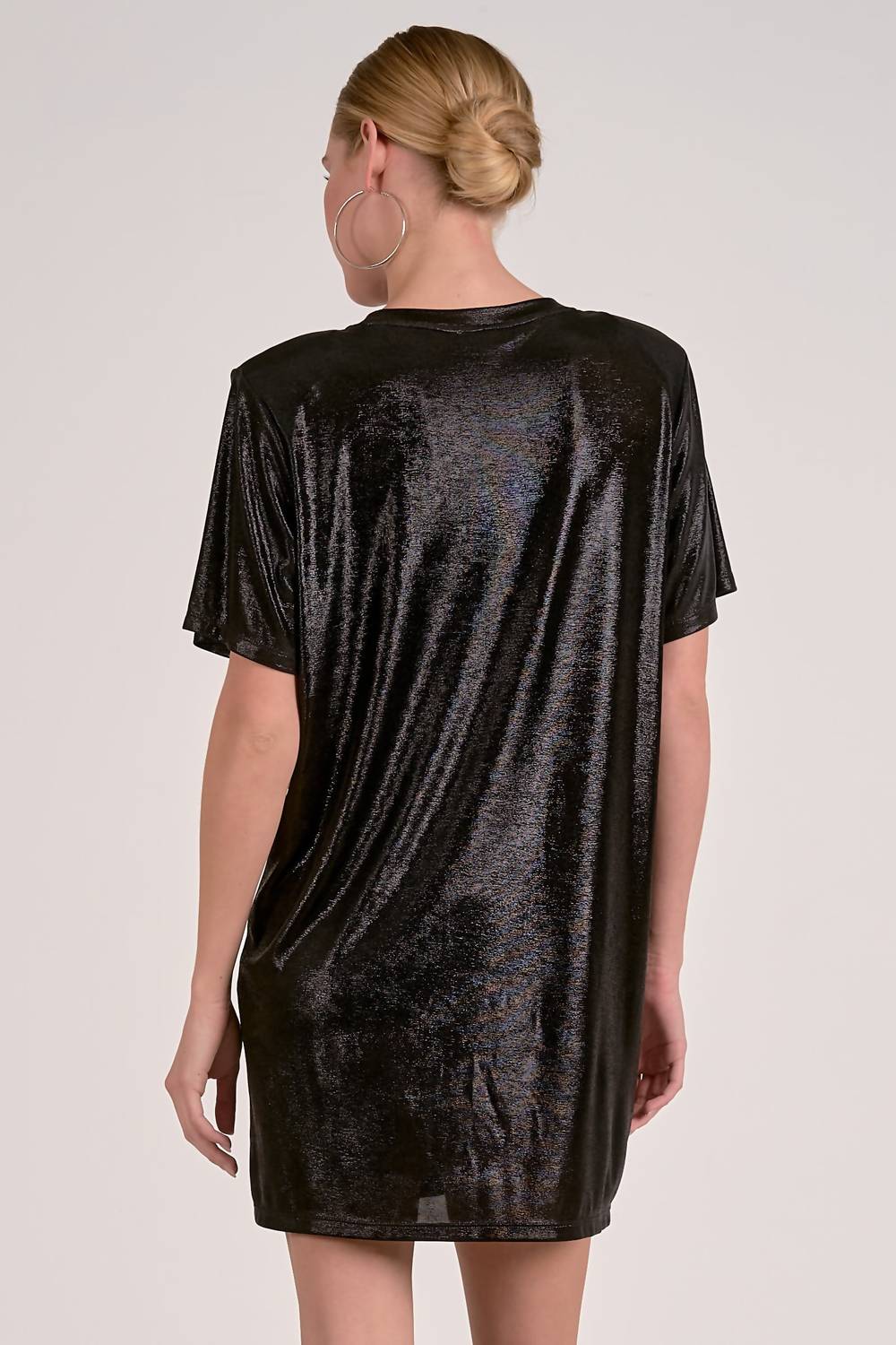 Elan - Short Sleeve Mini Knotted Dress