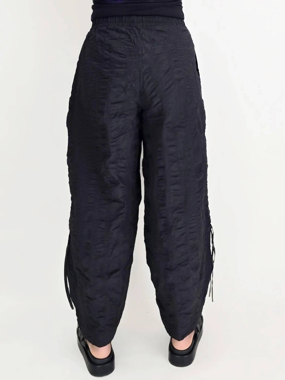 Noen - Crinkle Flow Straight Leg Pants