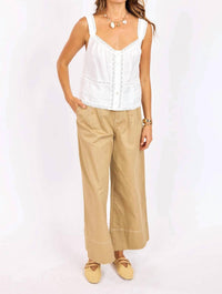Sage The Label - Percy Lace Trim Cami Top