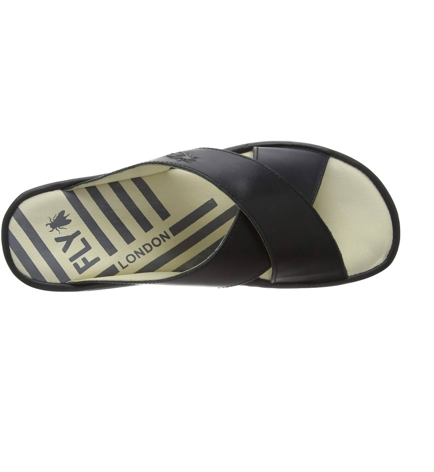 FLY LONDON Women's Begs Slide Sandal in black - women's sandal - view 5