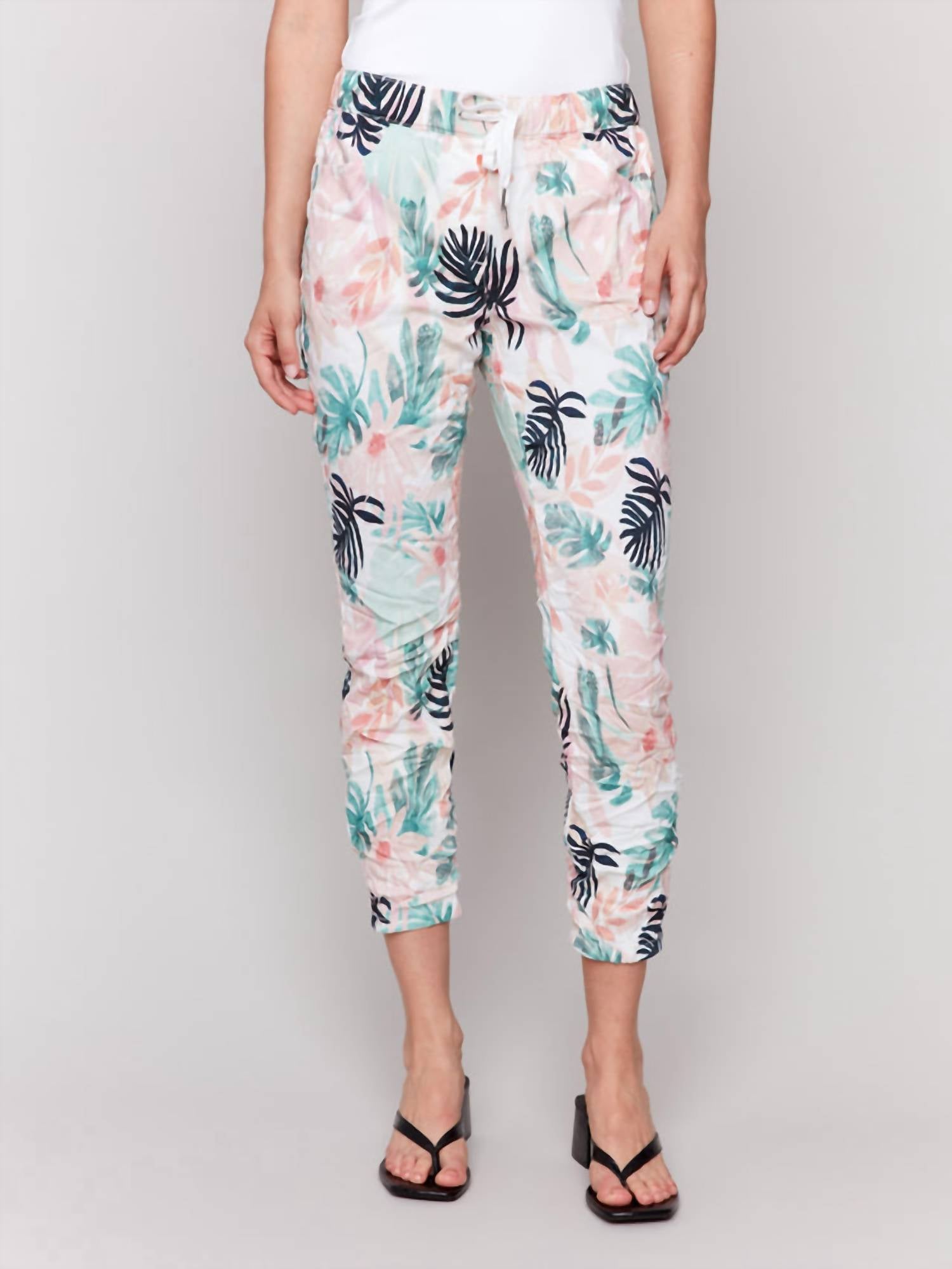 Charlie B - Crinkle Bengaline Pants