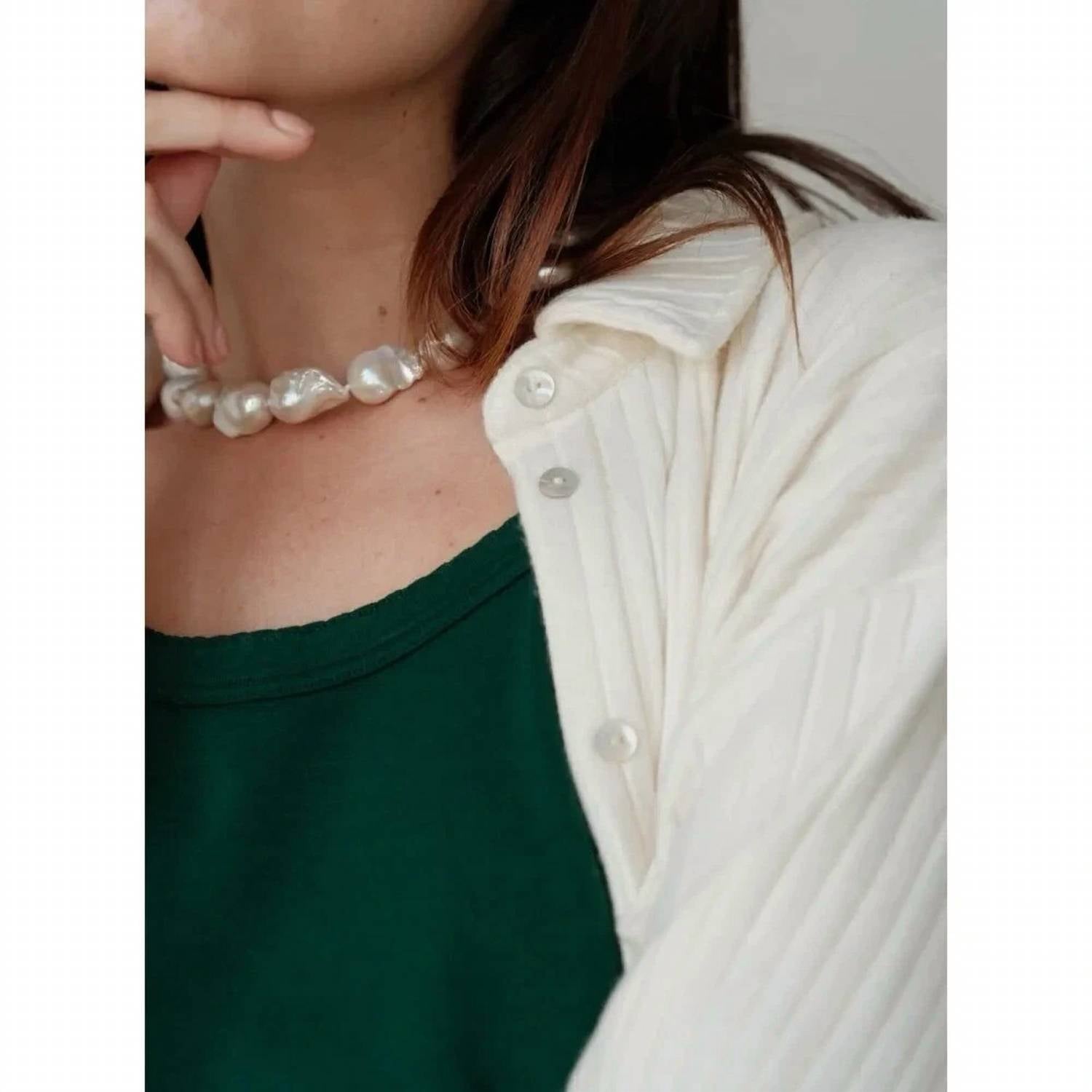 Donni. - Women's Ribbed Button Down Sweater