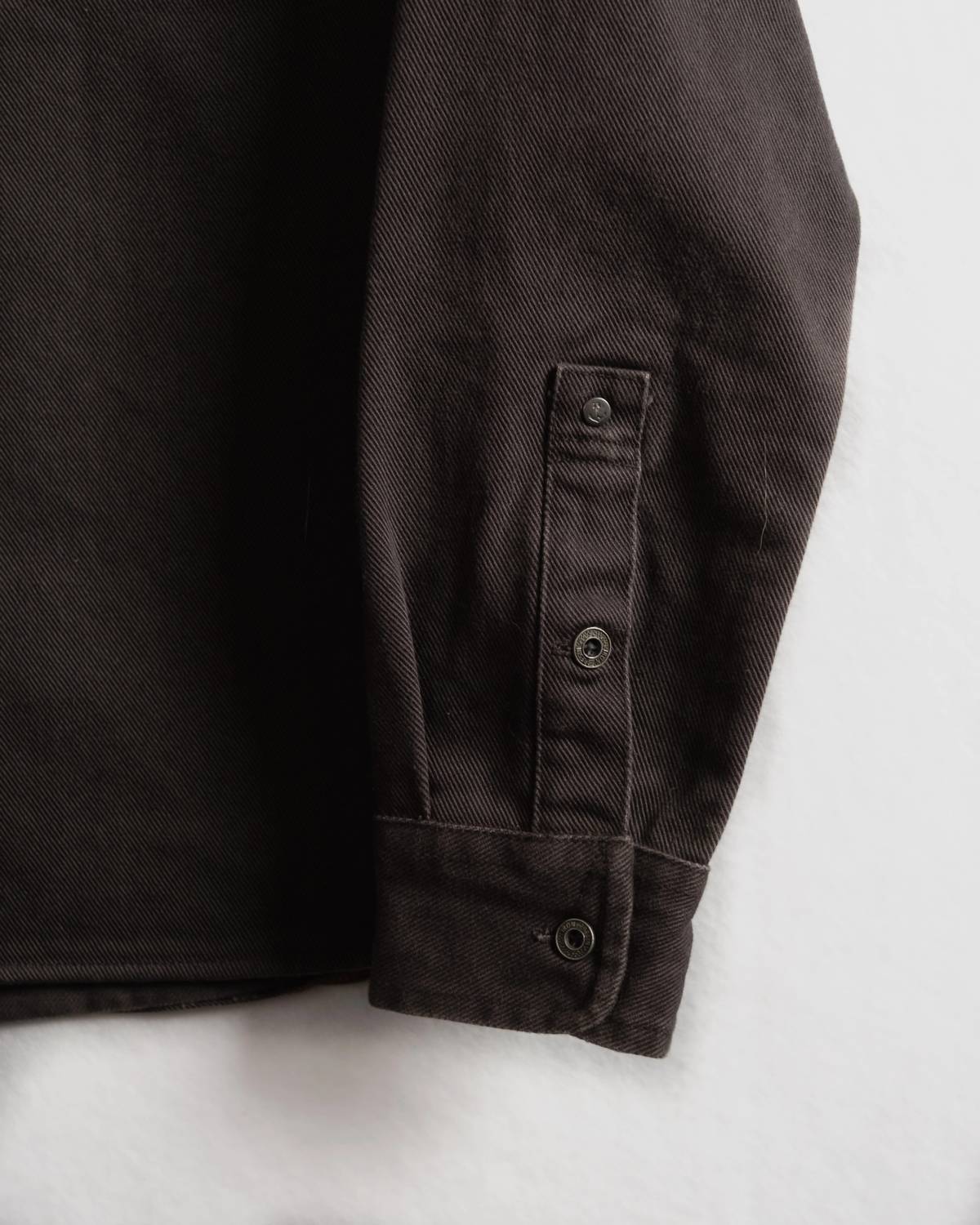 Iron & Resin Men's Workshop Heavy Twill Shirt in charcoal - men's jacket - view 6