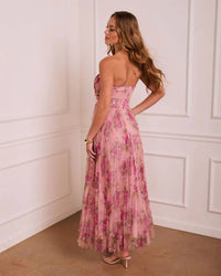 Fate - Tulle Maxi Mesh Overlay Dress