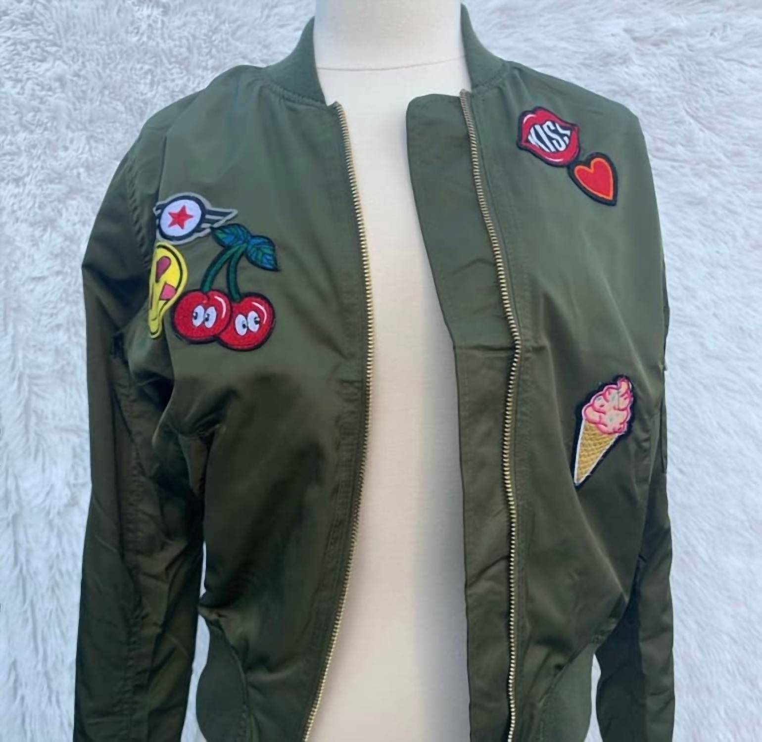 Heart And Hips - Bomber Patch Jacket