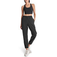 Dkny - Smocked Bungee Woven Cargo Jogger