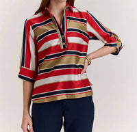 Hinson Wu - Aileen 3/4 Sleeve Blouse