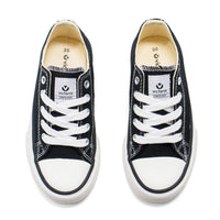 Victoria - Boy's Tribu Canvas Low Top Lace-up Sneakers