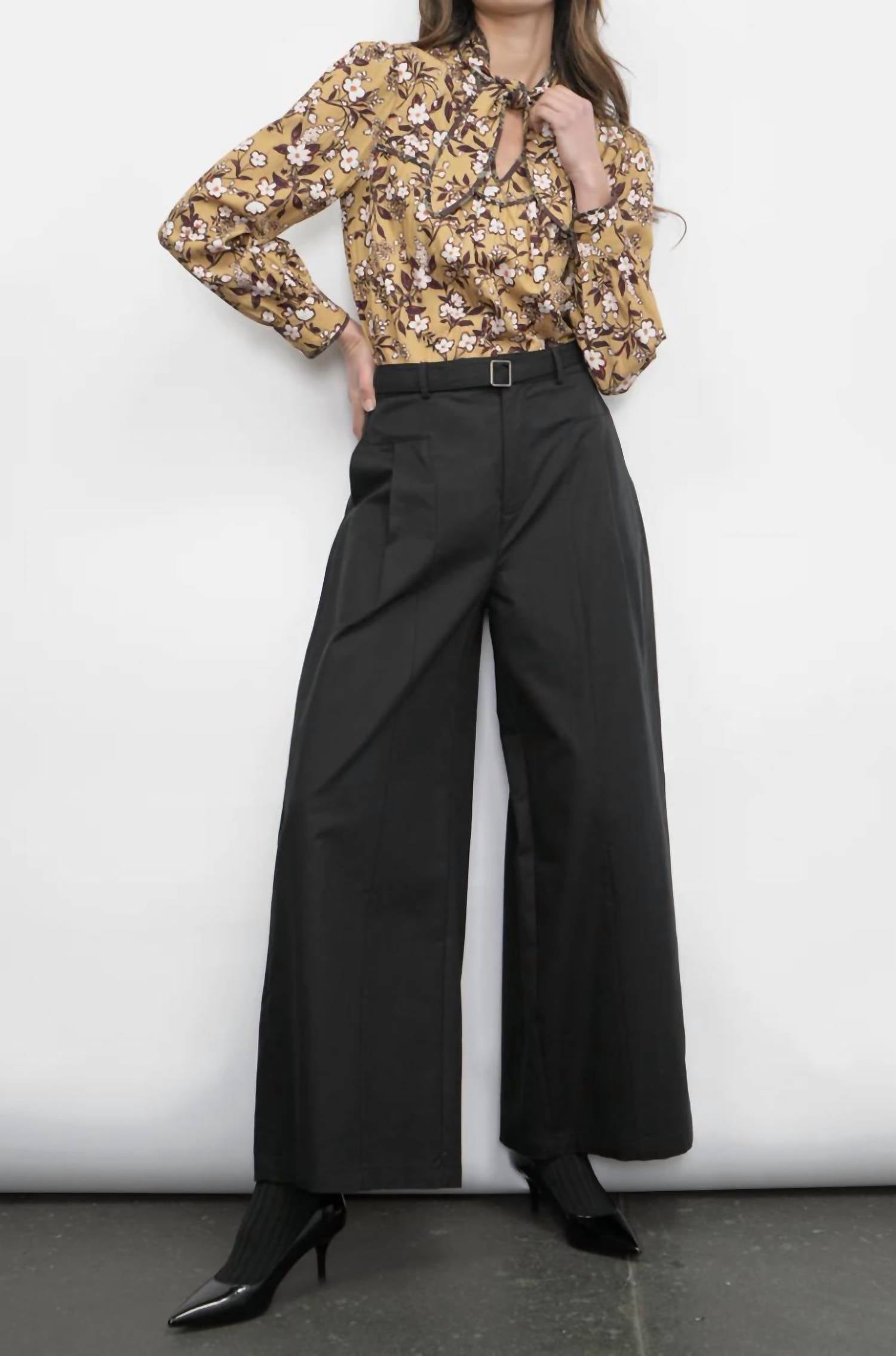 Greylin - Rowan Tie Neck Blouse