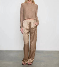 Enza Costa - Silk Satin Everywhere Pants