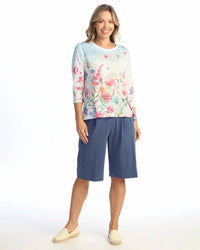 Jess & Jane - Chorus Crew Neck Hi Lo Top