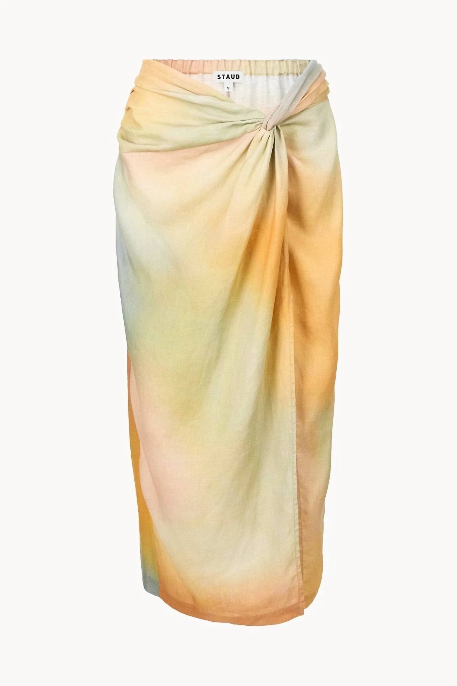 Staud - Porto Linen Skirt