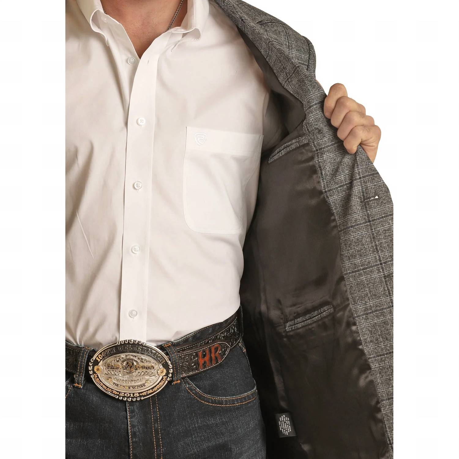 Rock & Roll Denim - Plaid Sports Coat