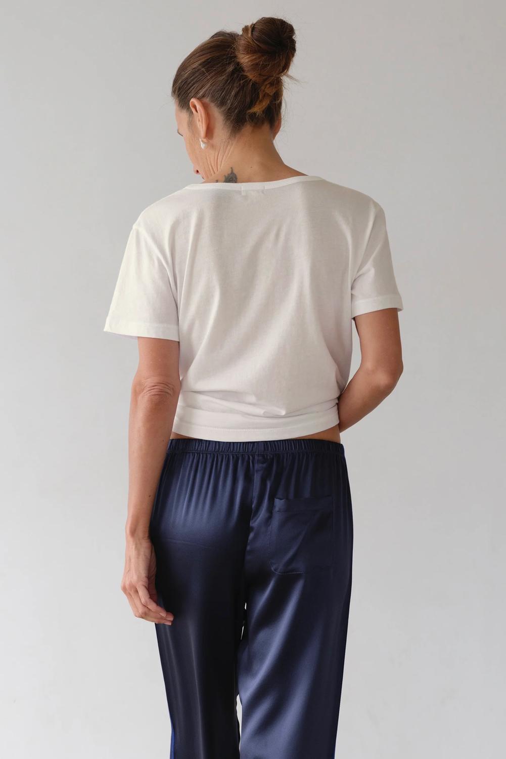 Donni. - Jersey Relaxed V-neck Top