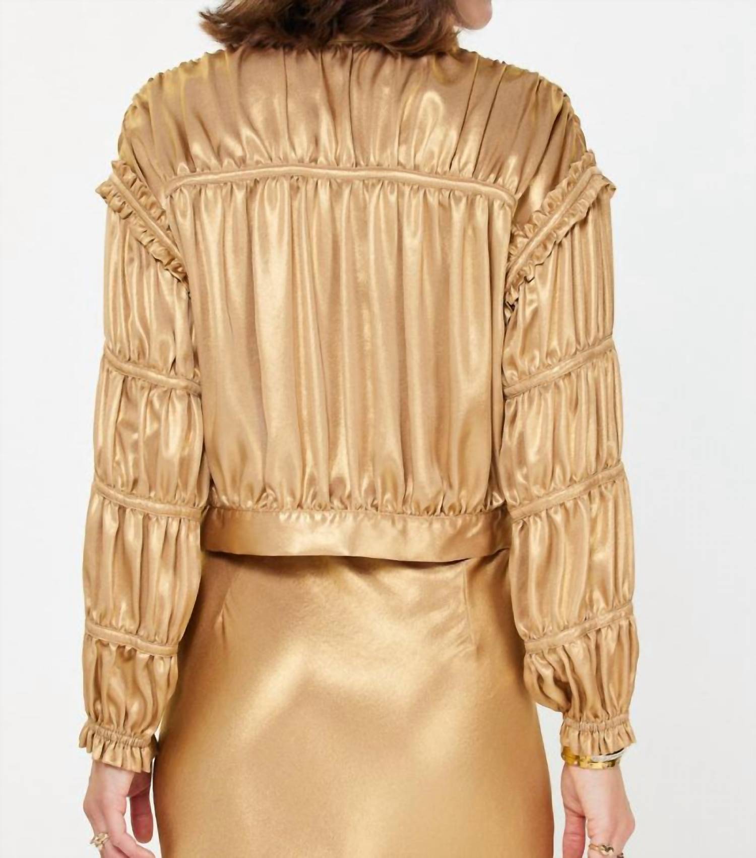 Current Air - Ella Shirring Detail Jacket
