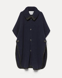 Forte Forte - Fishermans Rib Wool Cashmere Poncho