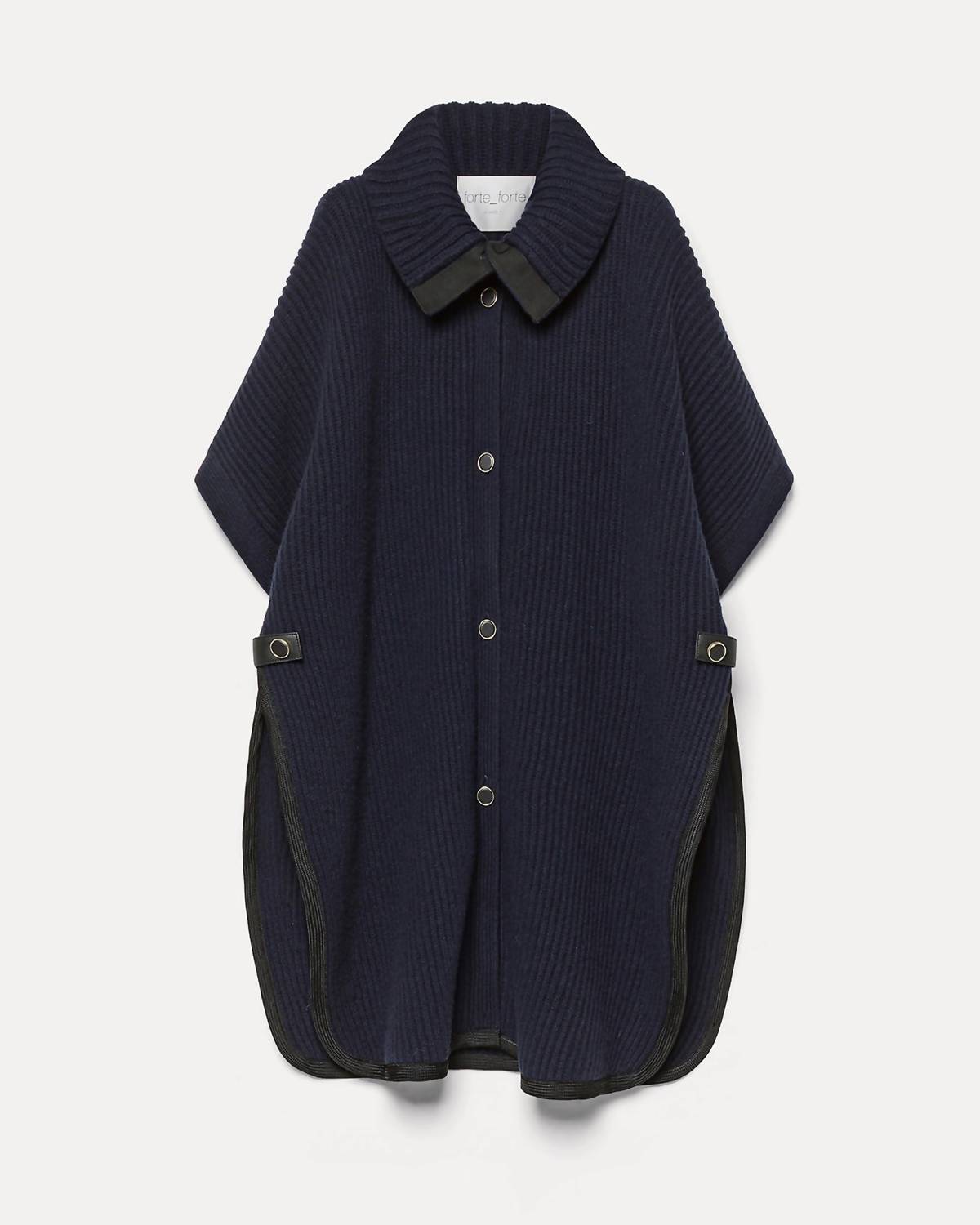 Forte Forte - Fishermans Rib Wool Cashmere Poncho