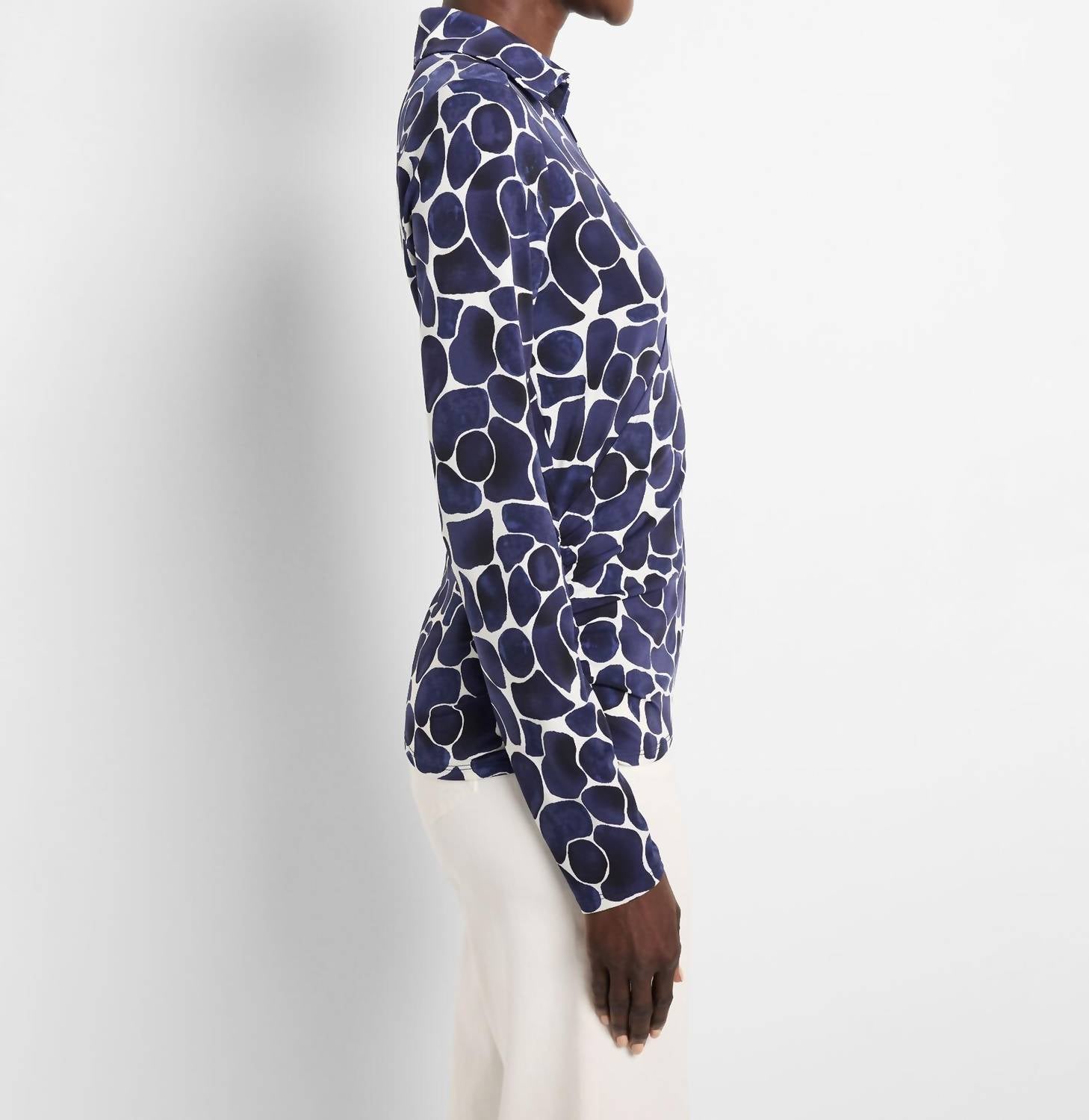 Nic + Zoe - Geo Pebble Knit Wrap Top