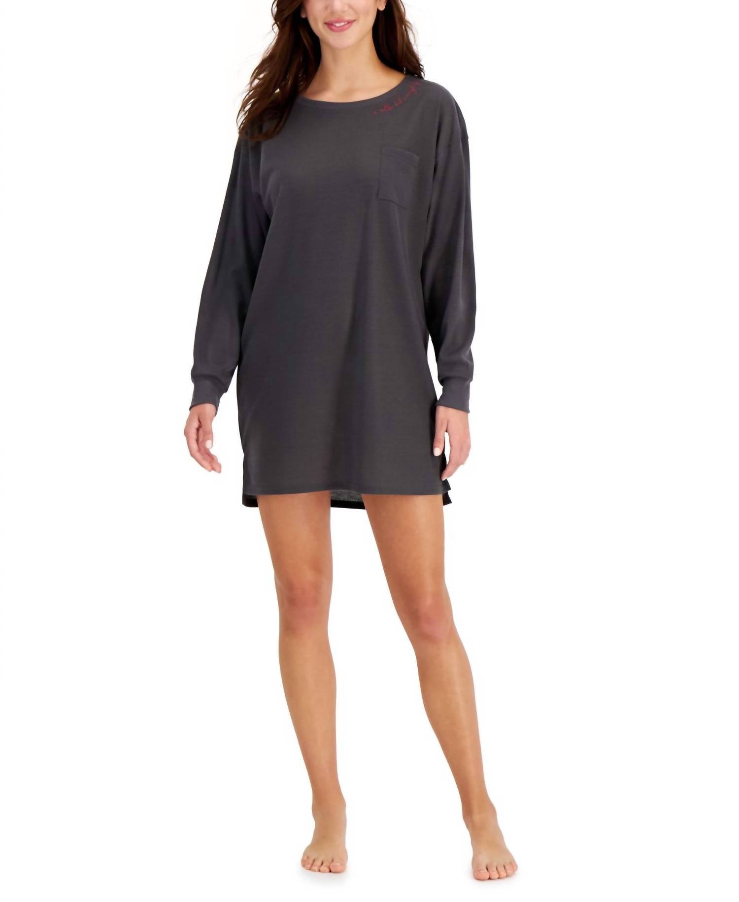 Jenni By Jennifer Moore - Thermal Sleep Shirt