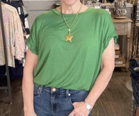 Kylie Paige - Taylor Dolman Sleeve Crop Top