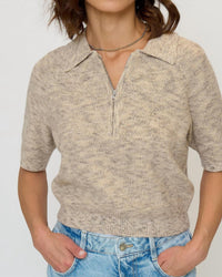 Central Park West - Dylan Spacedye Polo Top