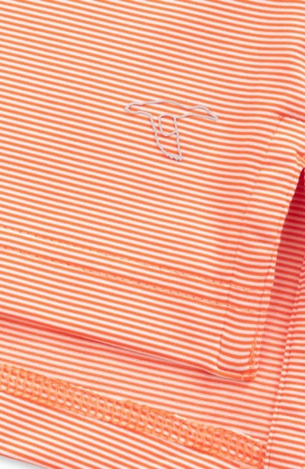 Genteal - Men's Club Pinstripe Performance Polo