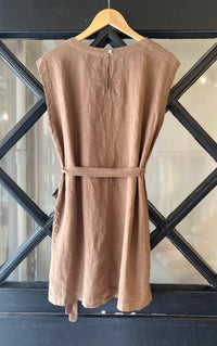 Velvet By Graham & Spencer - Lara Belted Linen Dress