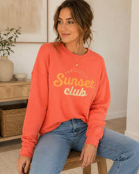 Boathouse Apparel - Sunset Club Cotton Sweatshirt