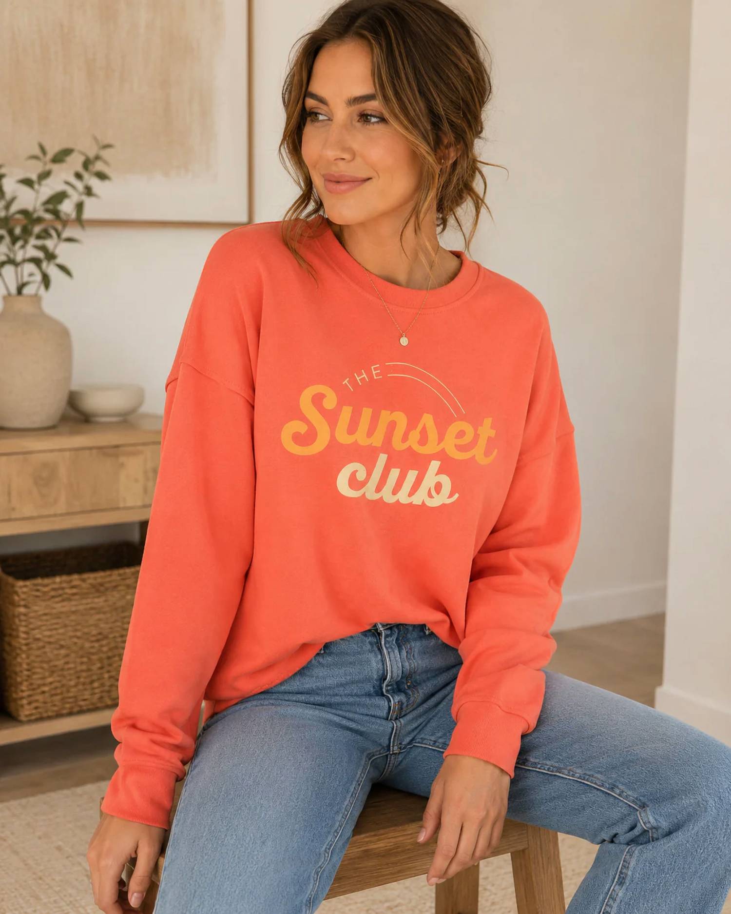 Boathouse Apparel - Sunset Club Cotton Sweatshirt