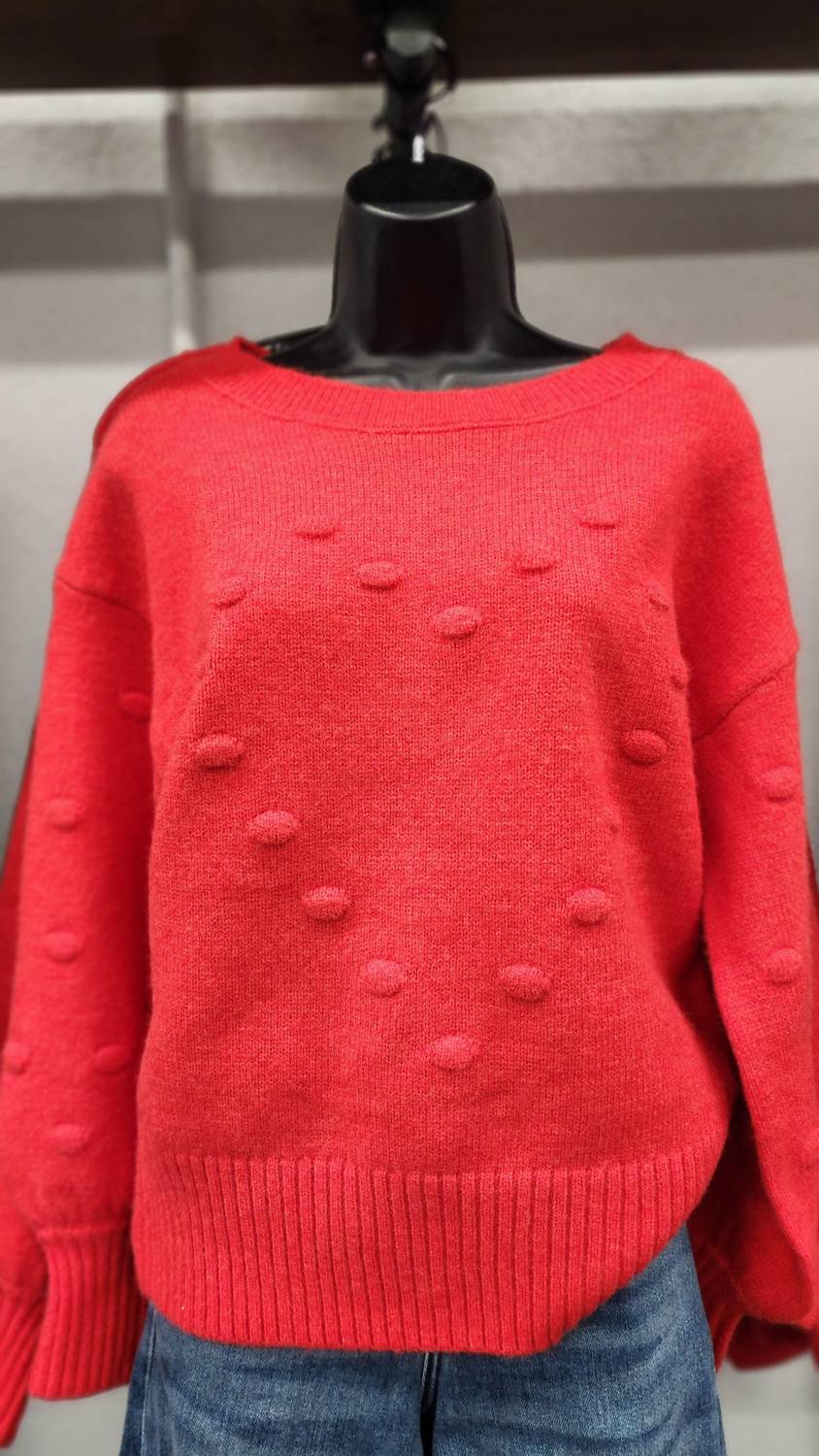 Umgee - Women's Heart Sweater