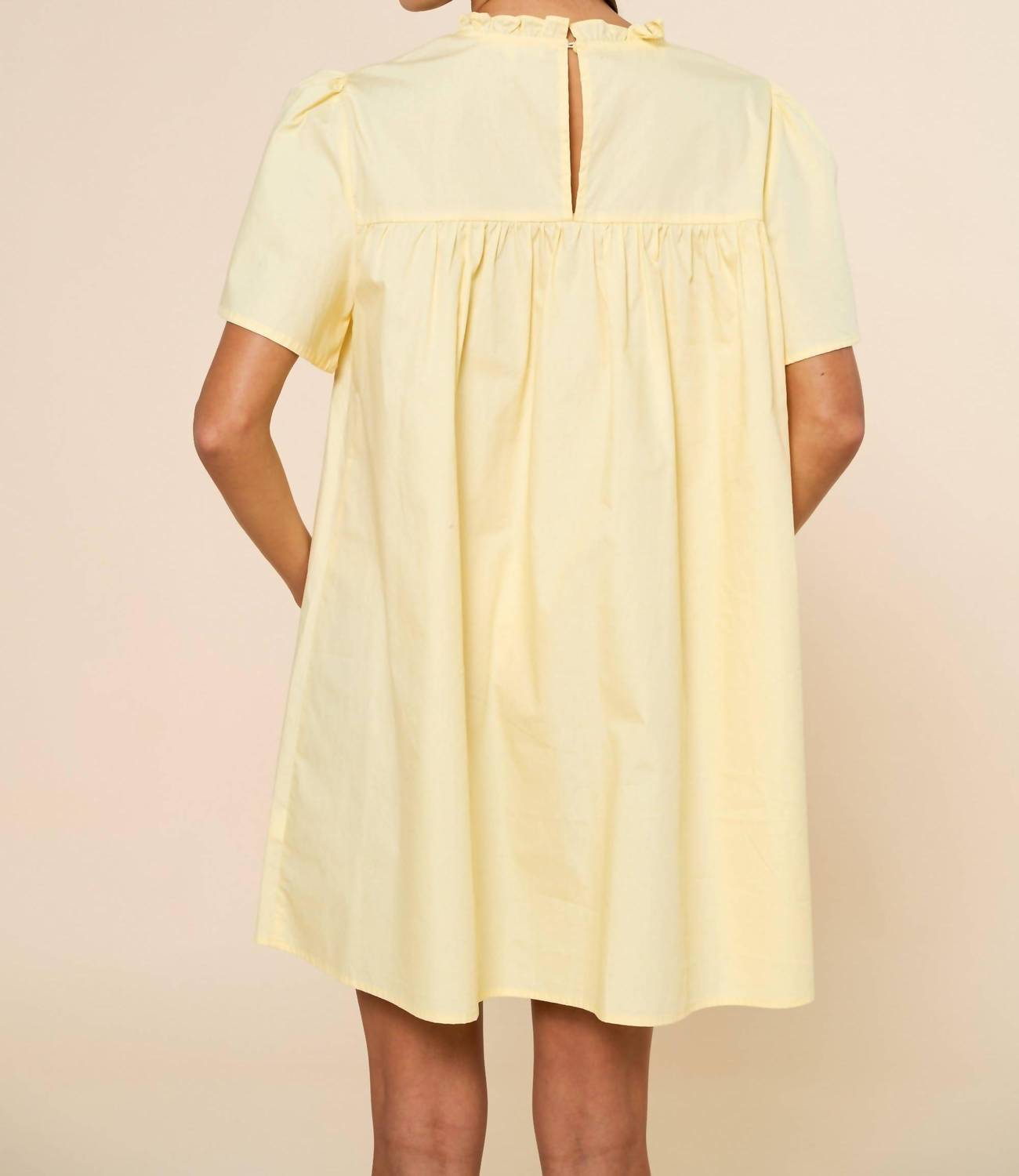 Lalavon - Babydoll Mini Dress