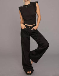 Nation Ltd - Letta Ruffle Tank Top