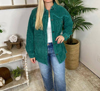 Entro - Washed Corduroy Shacket