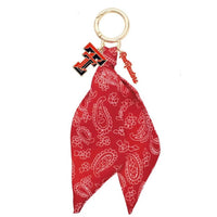 Canvas Style - Women's Texas Tech Raiders Bandana Bag Charm