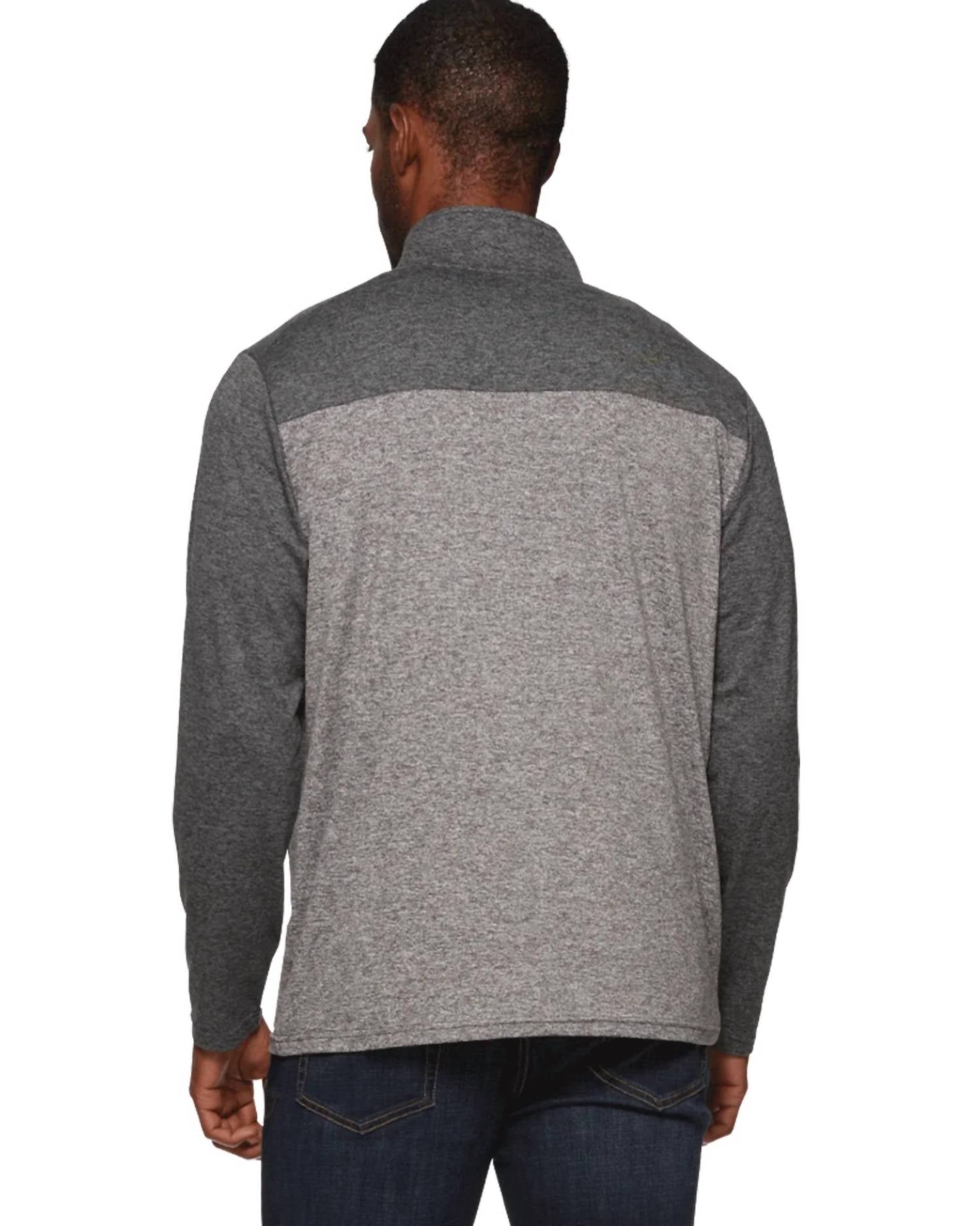 Flags & Anthem - Madeflex All-day Stretch Zip Up Pullover Shirt