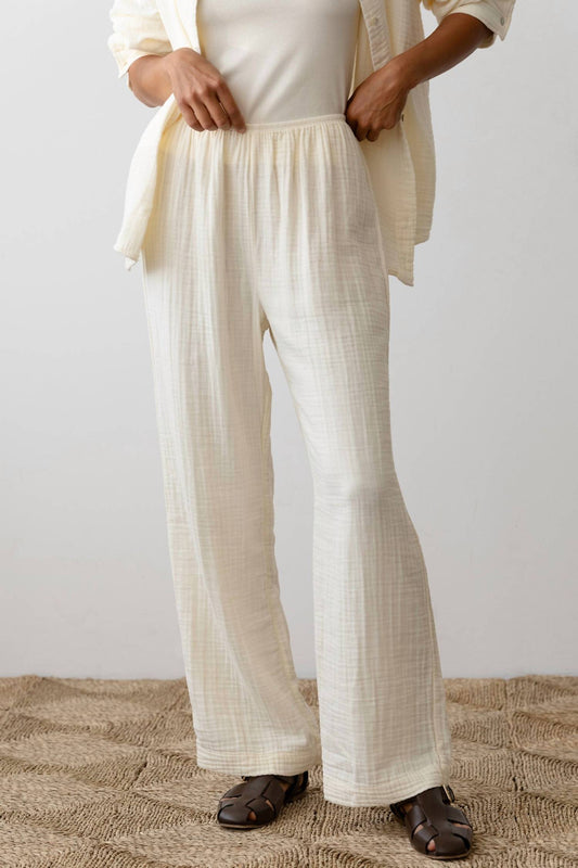 Donni. - Bubble Crop Simple Pants