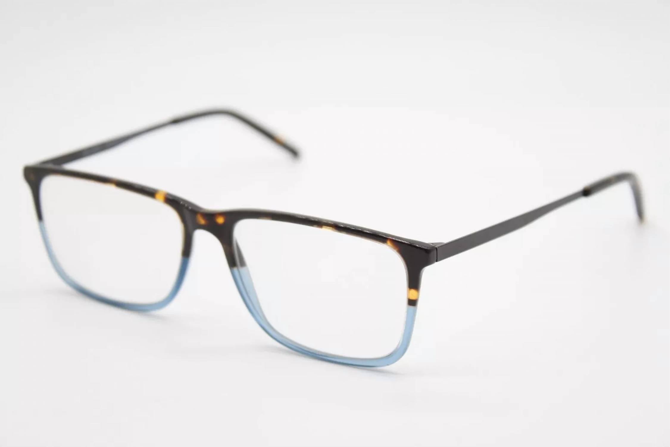 Robert Mitchel - Men's Rm 20201 Tortoise Blue Authentic Eyeglasses