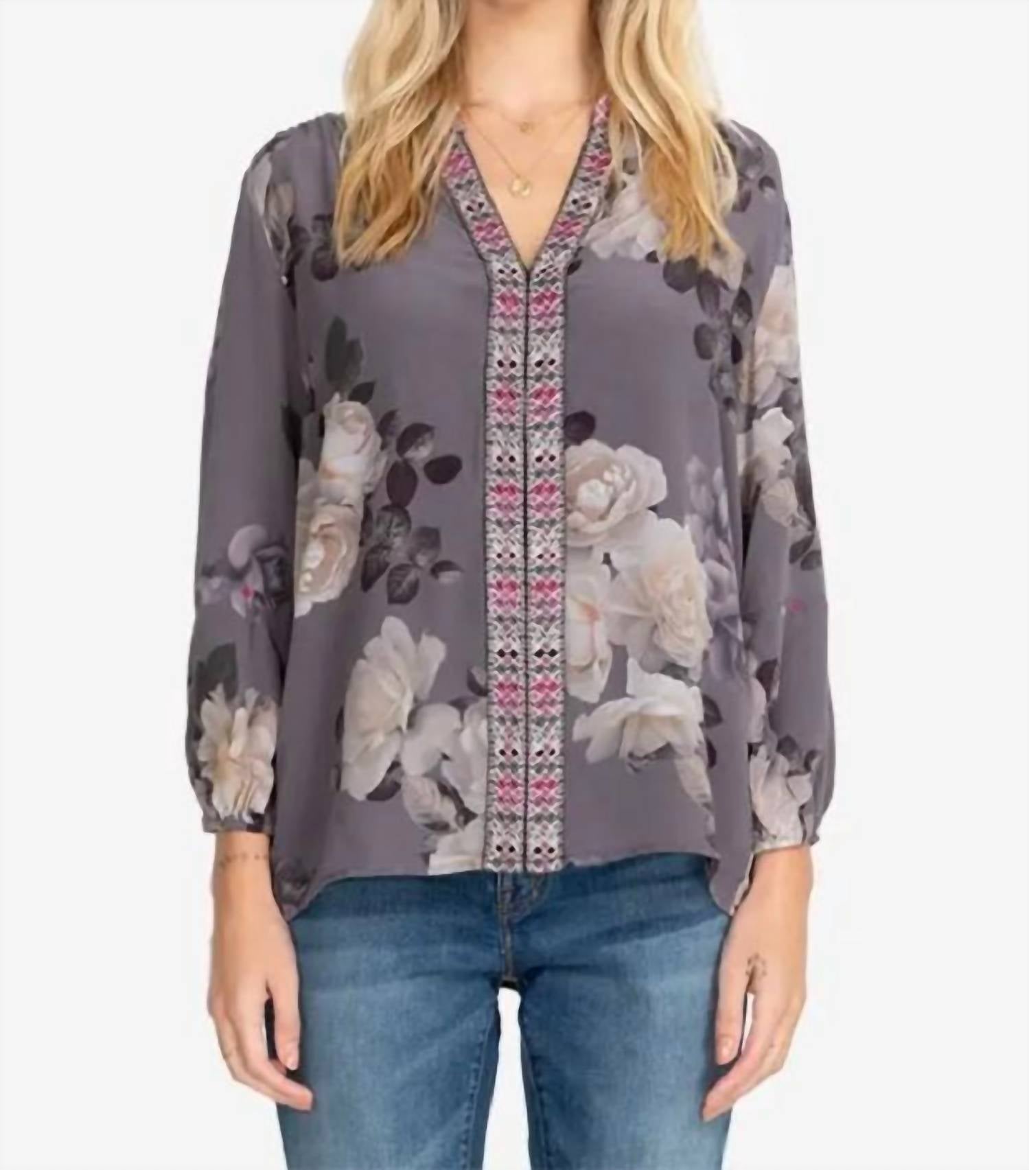 Johnny Was - PARIS EFFORTLESS BLOUSE