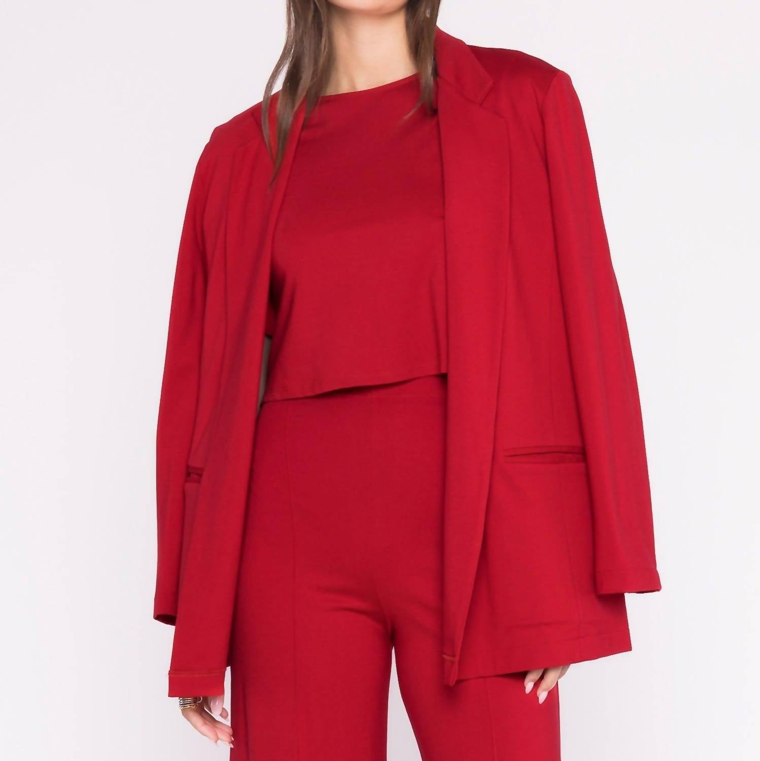 Ripley Rader - Ponte Knit Oversized Blazer